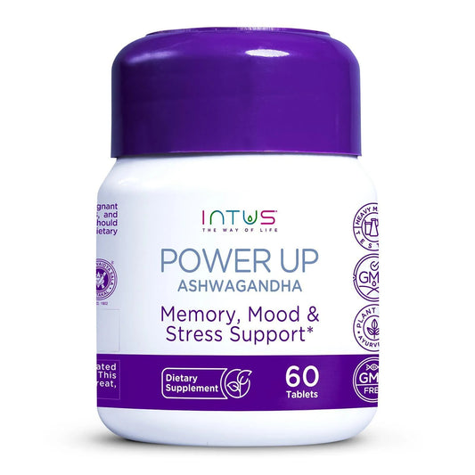Ayurvedic Herbal Supplement with Ashwagandha 60 Tablets for Focus & Mental